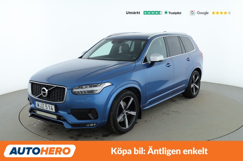 Bild 1 av Volvo XC90 T6 R-Design AWD / VOC, Panorama, Dragkrok, CarPlay