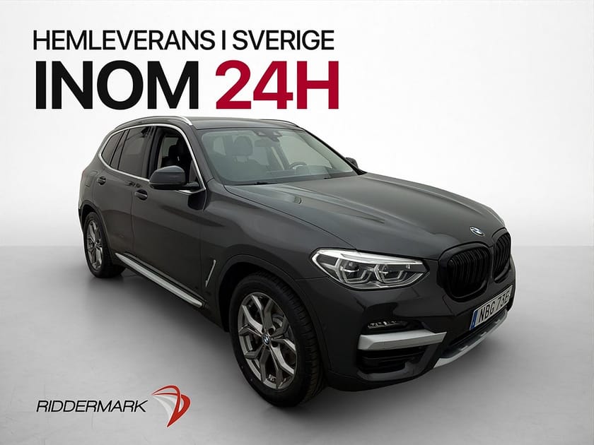 Bild 1 av BMW X3 xDrive30e 292hk X-Line Navi HuD 360° Halvskinn Drag