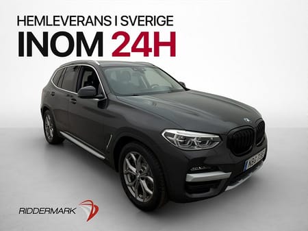 BMW X3 xDrive30e 292hk X-Line Navi HuD 360° Halvskinn Drag