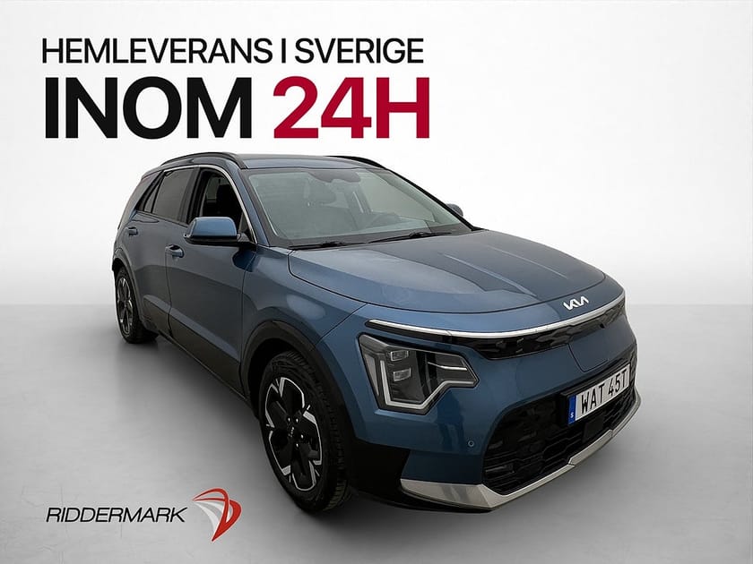 Bild 1 av Kia Niro EV 204hk Advance Plus H/K Skinn Kamera Navi CarPlay