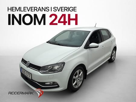 Volkswagen Polo 1.2 TSI 90hk Automat Bluetooth 0.47 l/mil