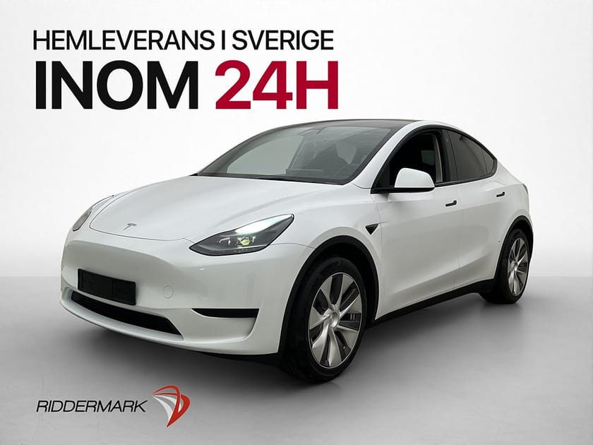 Bild 4 av Tesla Model Y Standard Range RWD Svensksåld MOMS Skinn Drag