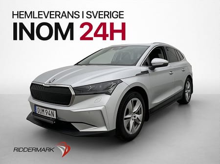 Škoda Enyaq iV 80x Skoda 265hk AWD Kamera Värm CarPlay Dragkrok MOMS