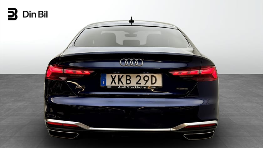 Bild 5 av Audi A5 Sportback 45 TFSI quattro 45TFSI S-line 265hk Pano/kamera/drag/värma