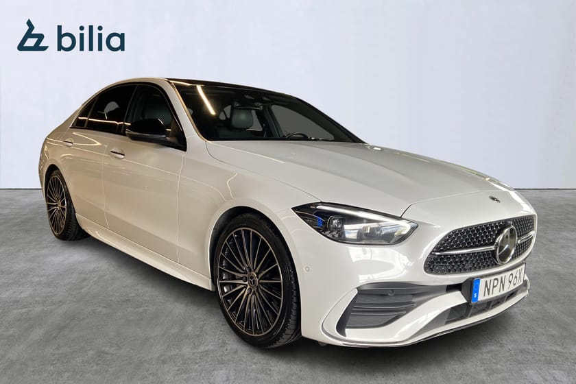Bild 3 av Mercedes-Benz C 220 d 4MATIC AMG-Line, Drag, V-Hjul alu dubb,