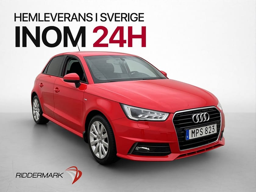 Bild 1 av Audi A1 Sportback 1.0 TFSI Bluetooth AC Årsskatt 360kr
