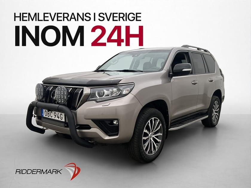 Bild 3 av Toyota Land Cruiser 2.8D 4WD BLACK EDI 7Sits Läder 360° Drag