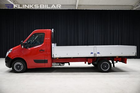 Renault Master Chassi Cab 2.3 dCi 130HK L4|Långflak|Navi|Lågmil|Kamkedja|Leasbar