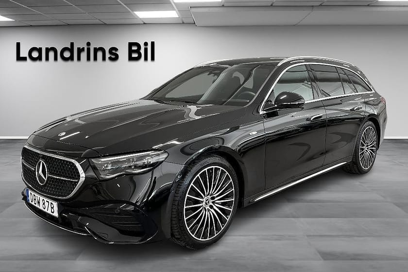 Bild 1 av Mercedes-Benz E 300 de 4MATIC T Kombi Laddhybrid AMG-Line