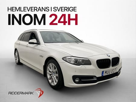 BMW 520d xDrive Touring Värmare Drag Pano H/K Skinn Sensorer
