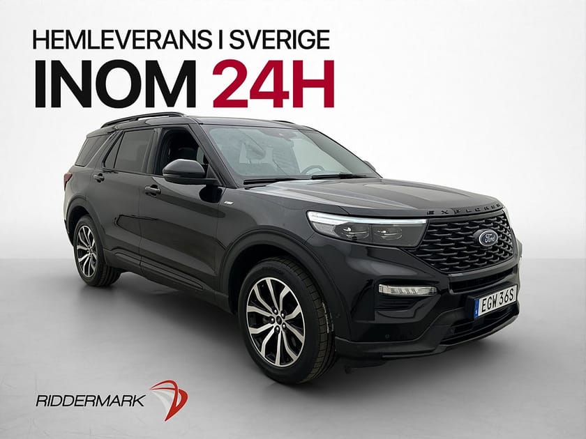 Bild 1 av Ford Explorer Plug-In Hybrid 457hk ST 7-Sits Pano B&O 360°