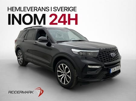 Ford Explorer Plug-In Hybrid 457hk ST 7-Sits Pano B&O 360°