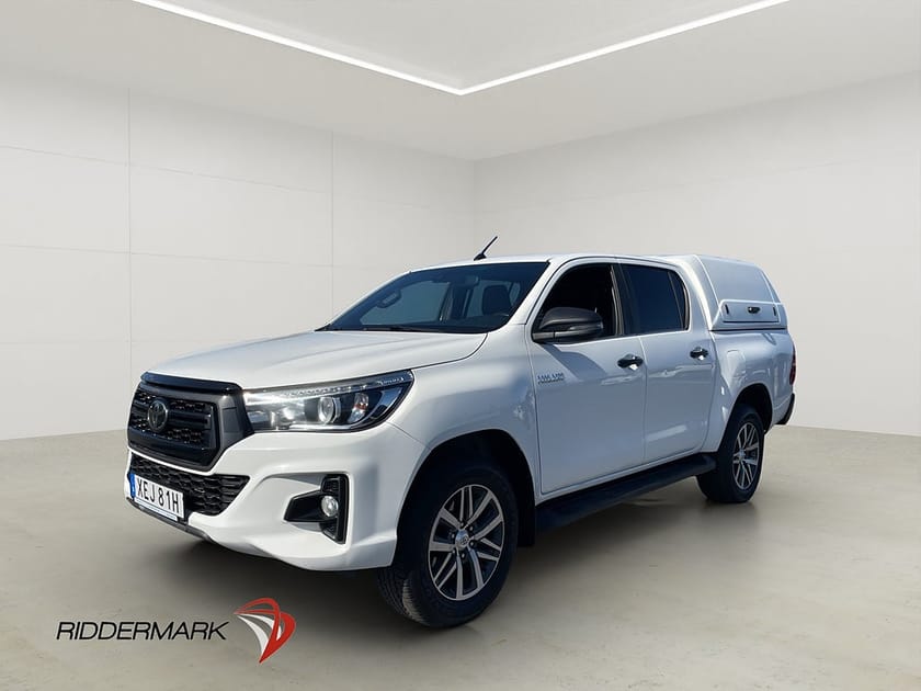 Bild 1 av Toyota Hilux Dubbelhytt Invincible 2.4 AWD M/K-Värmare Drag Skinn Moms