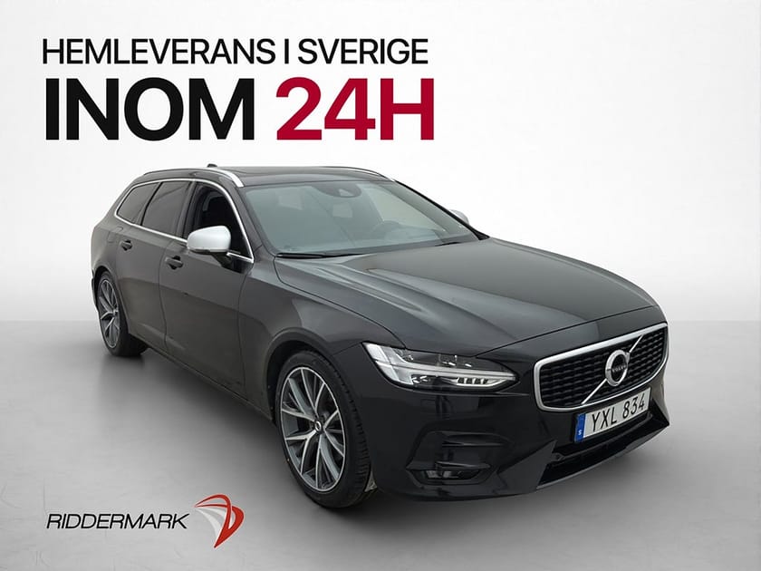 Bild 1 av Volvo V90 D4 190hk AWD R-Design Pano Värmare Alcantara Navi