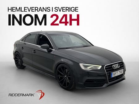 Audi A3 Sedan 180hk Ambition P-sensorer B&O Navi Alcantara