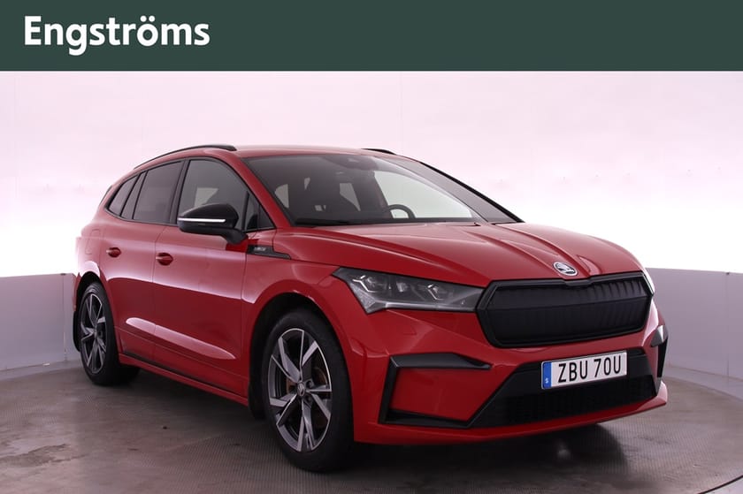 Bild 1 av Škoda Enyaq iV 80x 265Hk Dragkrok/Sportline/Backkamera