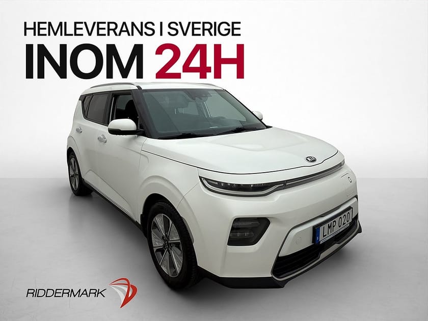 Bild 1 av Kia e-Soul 64 kWh Advance Kamera Navi Halvskinn Två-Brukare