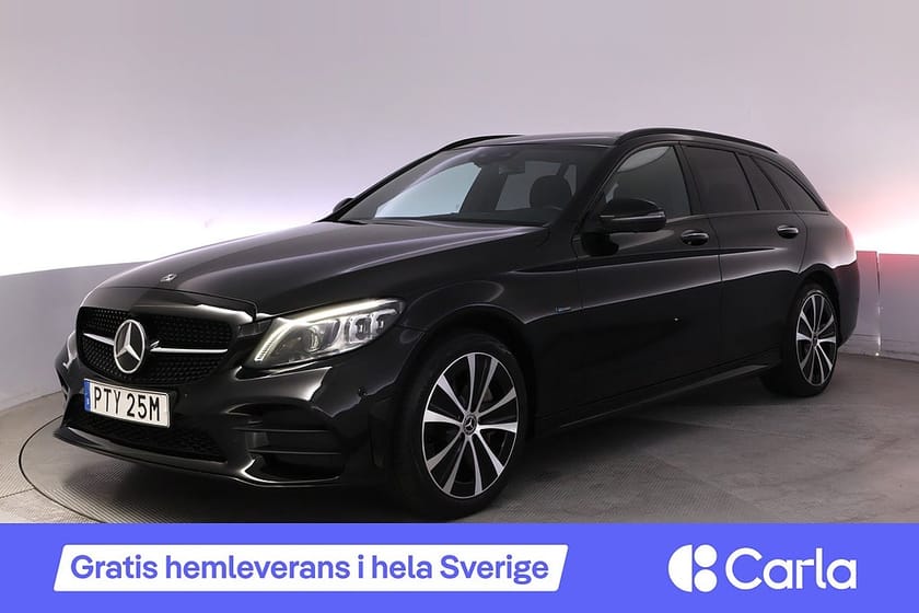 Bild 1 av Mercedes-Benz C 300 T e AMG Night Panorama Burmester 360