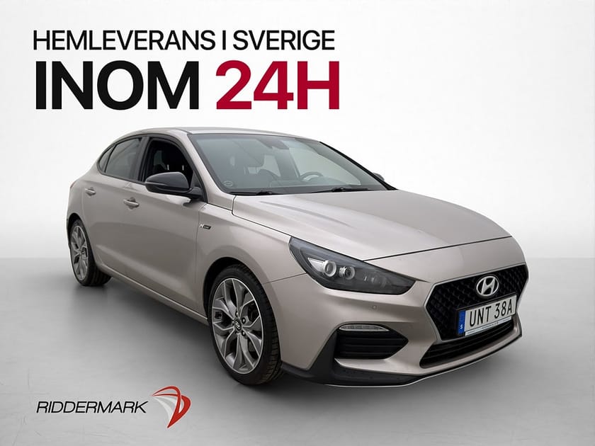 Bild 3 av Hyundai i30 Fastback 140hk N-Line Kamera Halvskinn CarPlay