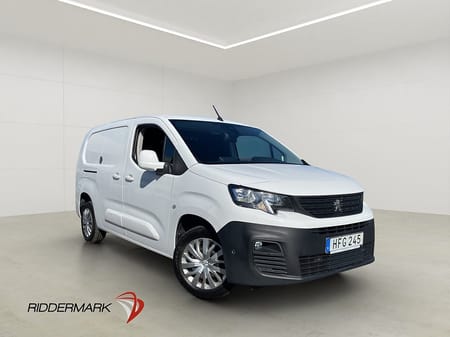 Peugeot Partner L2 Utökad Last 130hk Ny-Kamrem Värm Drag Kamera CARPLAY