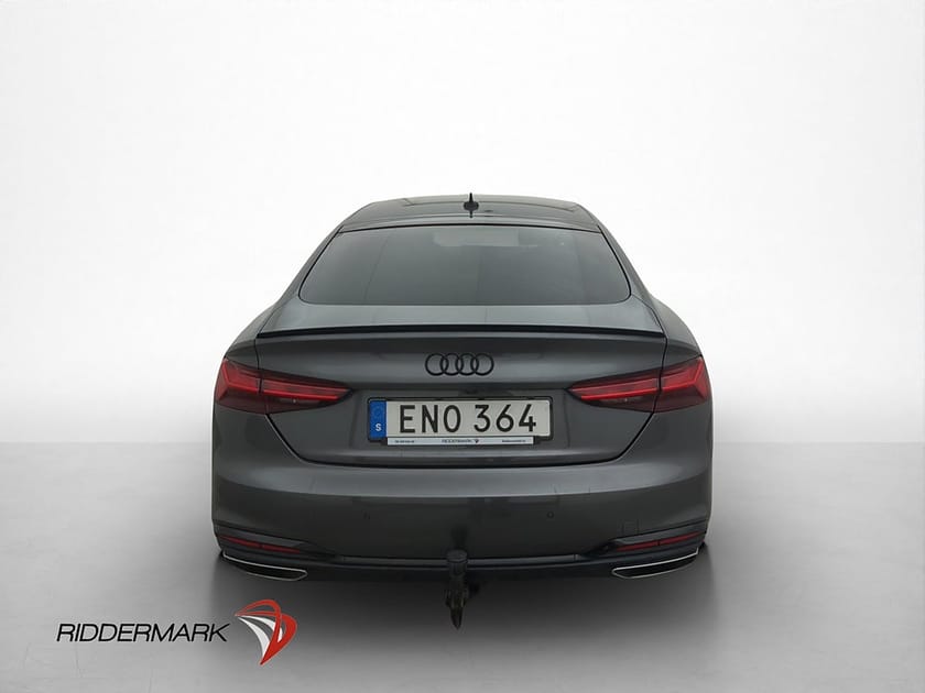 Bild 5 av Audi A5 Sportback 45 TFSI quattro Q Full S-Line P-Värmare B&O B-Kamera Drag