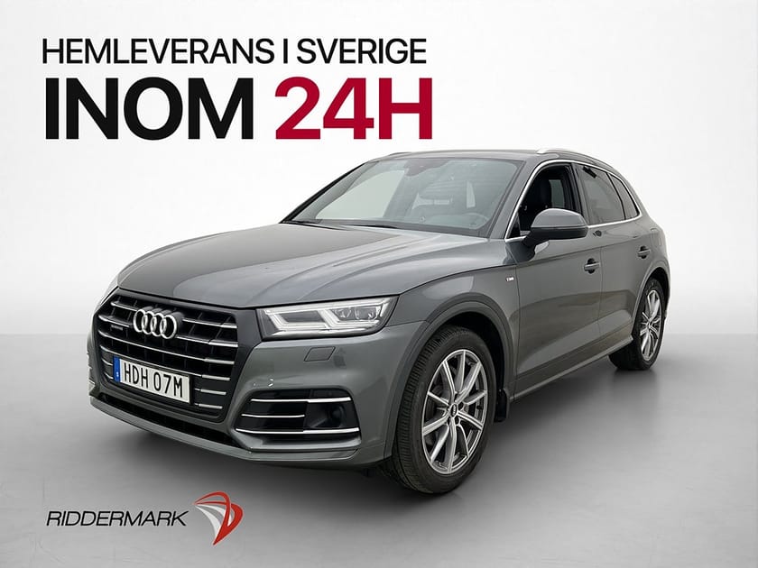 Bild 1 av Audi Q5 55 TFSI e quattro S-Line Cockpit HuD Matrix Drag Skinn