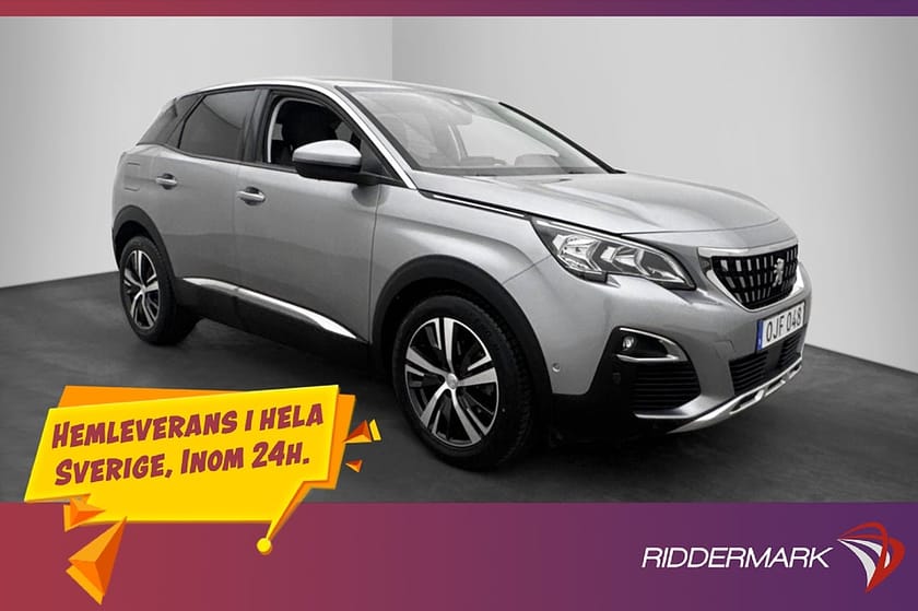 Bild 3 av Peugeot 3008 1.6 120hk Allure CarPlay Farthållare  Skinn/Tyg
