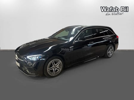 Mercedes-Benz C 300 T e PHEV 9G-Tronic, 313hk - Förlängd nybilsgaranti!