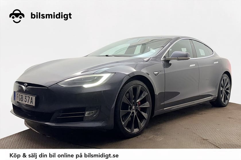 Bild 1 av Tesla Model S Performance Raven Pano Läder AdaptivLF AP Premiumljud MOMS 761hk