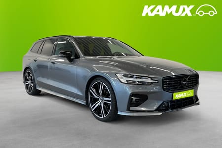 Volvo V60 B4 R-Design 197 hk GRILL PÅ KÖPET Pano 360-kam HuD Skinn H/K Drag