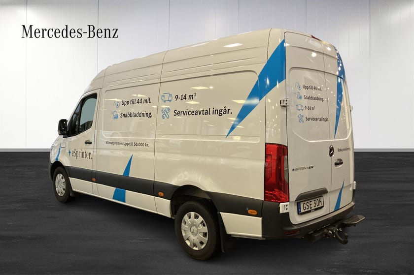 Bild 3 av Mercedes-Benz eSprinter 320 81 kWh plåtskåp, 1 100 mil
