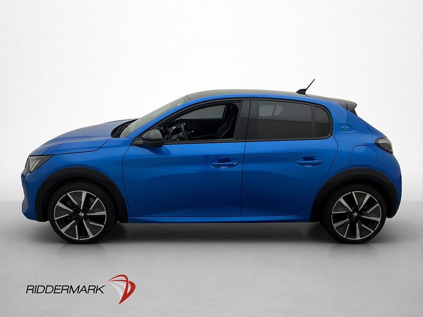 Bild 5 av Peugeot e-208 136hk GT Pack Kamera CarPlay Navi Halvskinn