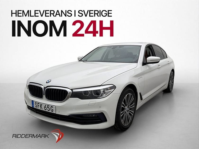 Bild 3 av BMW 530e iPerformance Sedan Drag Skinn Ambient Navi Kamera P-Sens