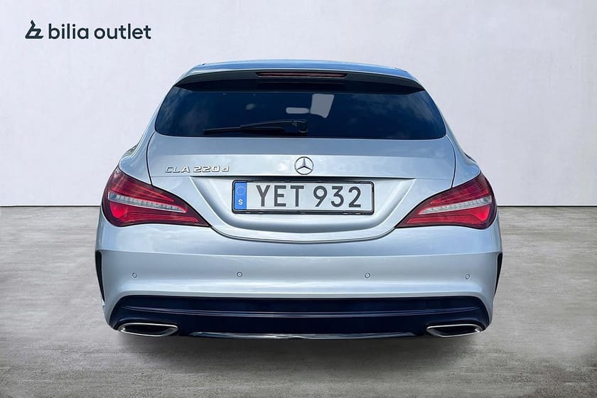 Bild 5 av Mercedes-Benz CLA 220 d Shooting Brake 220d AMG 177hk / Drag Pano Kamera Skinn