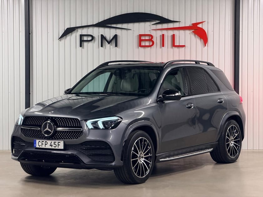 Bild 1 av Mercedes-Benz GLE 350 de 4MATIC AMG Line 9G-Tronic Panorama S&V-Hjul
