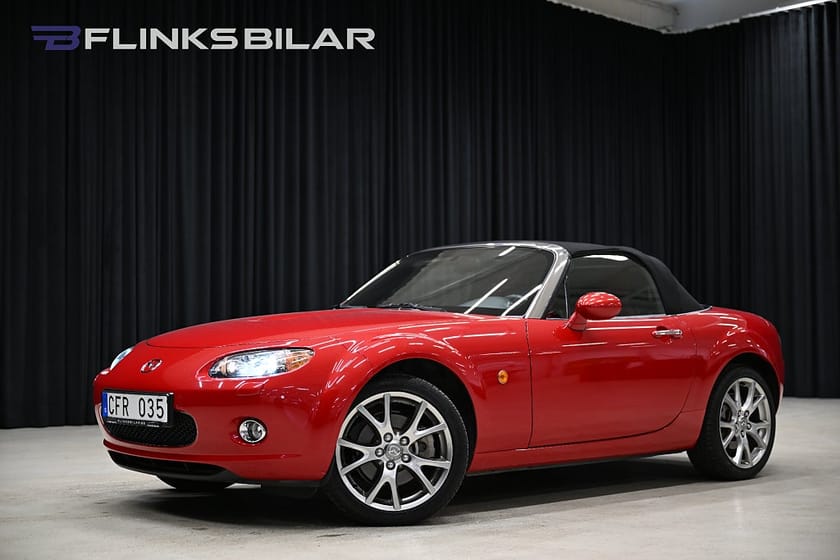 Bild 2 av Mazda MX-5 Soft-top 160HK Softtop|Lågmil|6366Mil|Skinn|Xenon