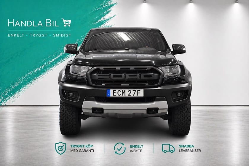 Bild 3 av Ford Ranger Raptor 4x4 Diff Navi D-Värm Moms Dragkrok 213hk
