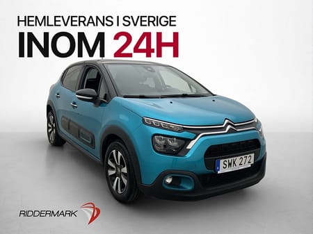 Citroën C3 1.2 PureTech 110hk Värmare Kamera Navi CarPlay