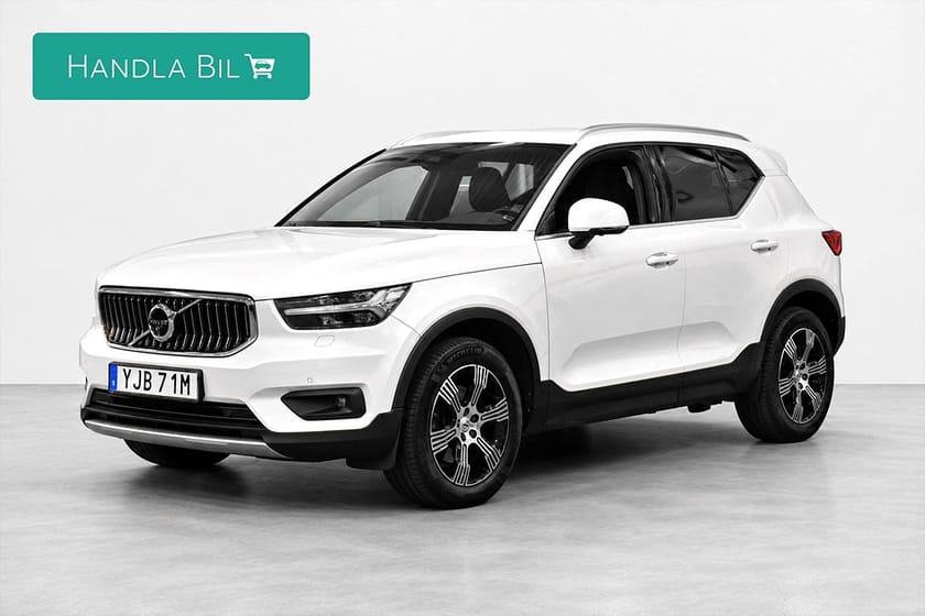 Bild 1 av Volvo XC40 D4 AWD Aut Drag Rattv P-värm Skinn Pano H/K Keyless AdaptivF B-kam Orrefors 190hk