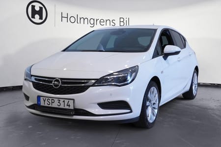 Opel Astra 1.0T Manuell, 105hk, Dragkrok, LED Ramp, Rattvärme
