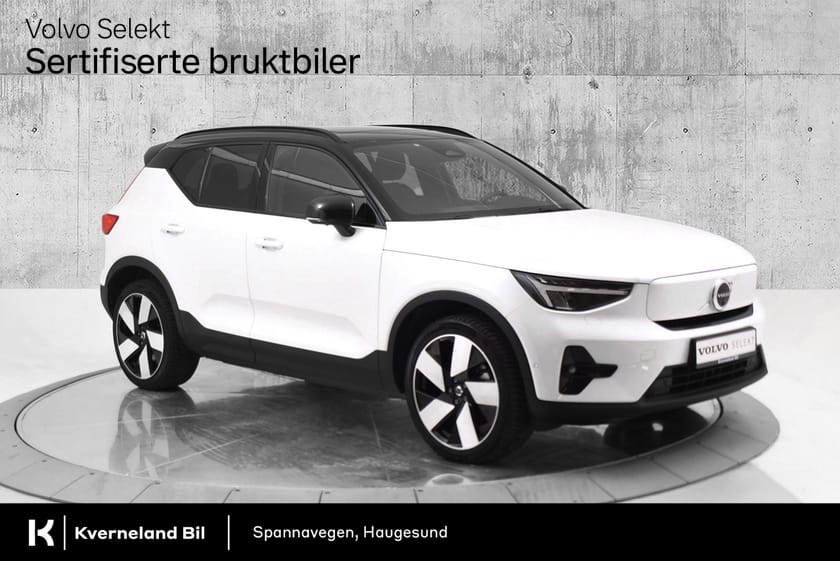 Bilde 1 av Volvo XC40 Recharge 231 HK/Ultimate/360 g.k./P. Soltak/Hengerfeste