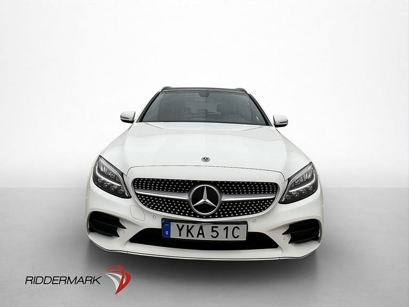 Bild 2 av Mercedes-Benz C 300 T de C300 306hk AMG Värmare Pano Kamera Navi