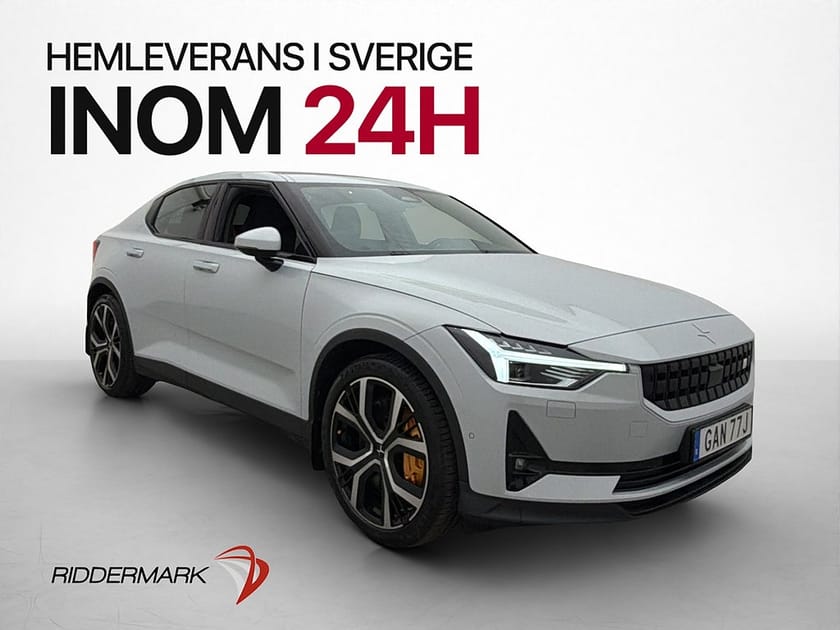 Bild 4 av Polestar 2 Long range Dual motor DM 408hk AWD Performance Pano Drag