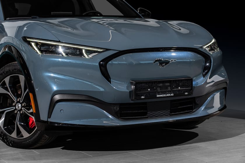 Bilde 2 av Ford Mustang Mach-E Long Range AWD 540km B&O 360 App Forvarming Rattvarme