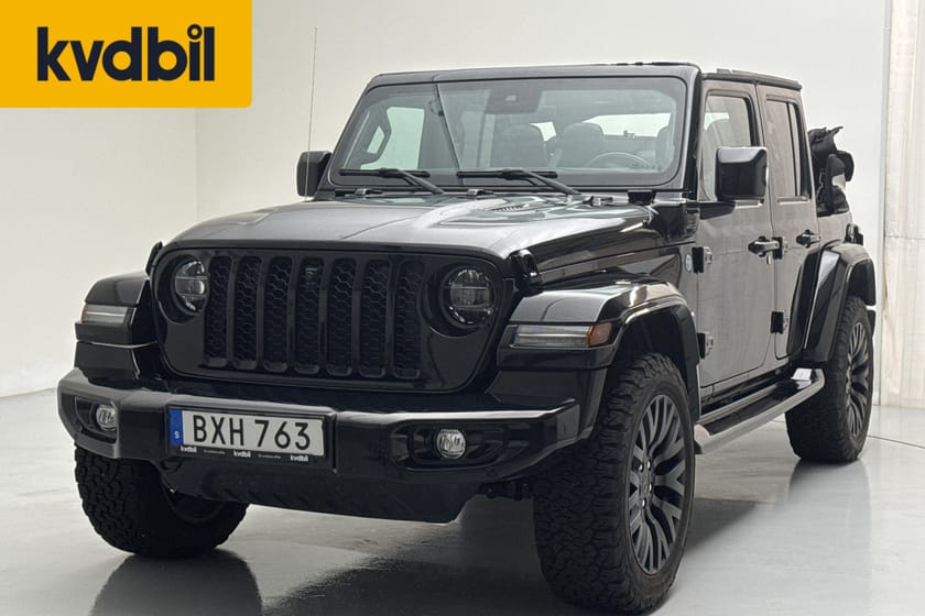 Bild 1 av Jeep Wrangler Unlimited 4xe PHEV AWD (380hk) Lågmilad