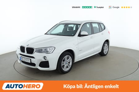 BMW X3 xDrive20d M Sport / Dragkrok, PDC