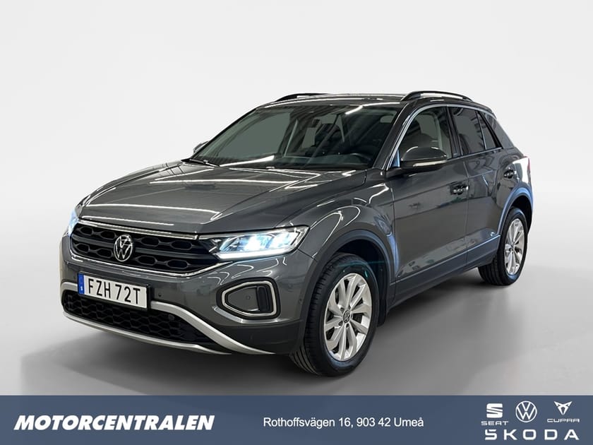 Bild 1 av Volkswagen T-Roc LIFE 1.5TSI 150HK/Drag/M.värmare/Ink.v.hjul