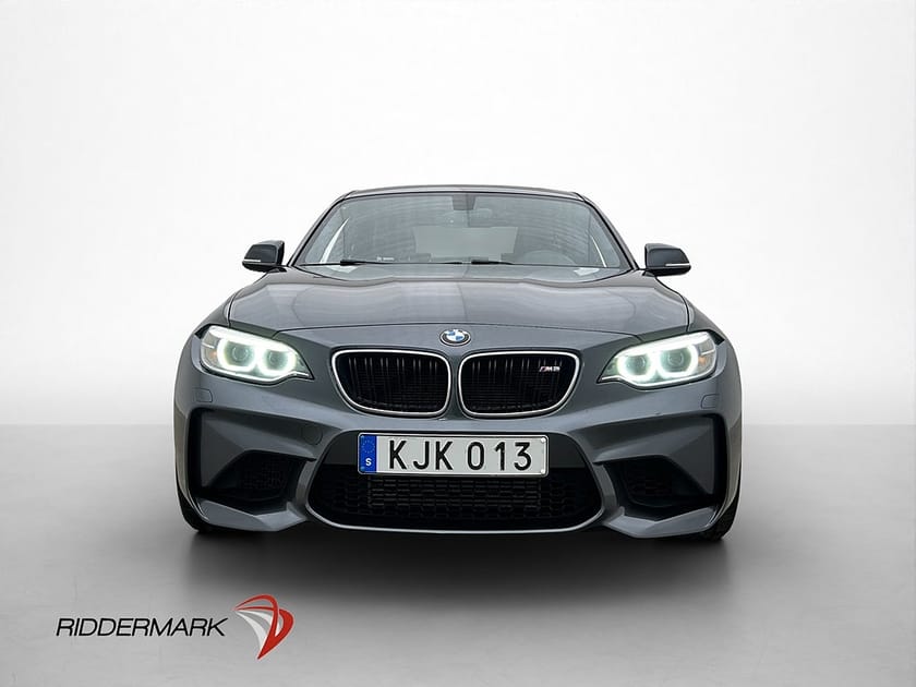 Bild 2 av BMW M2 370hk Manuell Eibach HiFi Navi Skinn Låga mil
