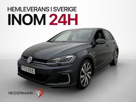 Volkswagen Golf GTE 204hk Cockpit Pano Skinn Adaptiv CarPlay
