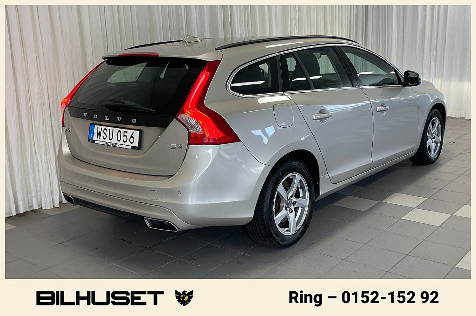 Volvo V60 D4 Geartronic VÄRMARE 190hk 2017, bild 5/10